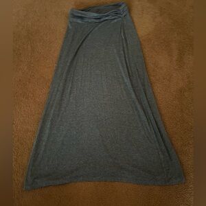 J.Crew gray long skirt XXS